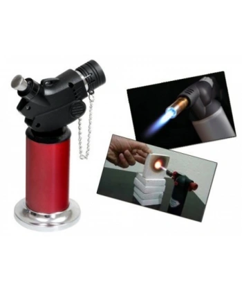 Pürmüz Çakmak Kapaklı 1300 Derece Gazlı Pürmüz Çakmak Alev Isı Tabancası