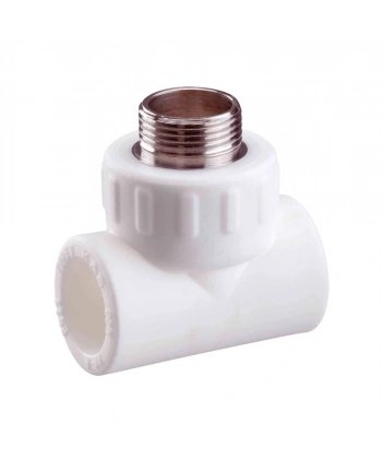 Pvc Boru PPRC Dış Dişli Te 20x1/2 10 Adet