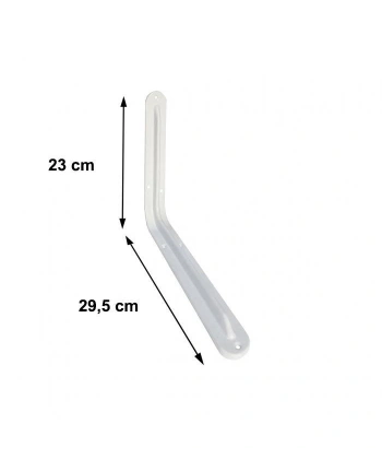 Raf Altı 10x12 mm Beyaz