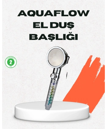 Rahatlatıcı Yağmur Etkili El Duşu – Döner Pervaneli, Dayanıklı ve Şık Tasarım