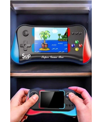 Retro 500 Oyunlu Nostaljik Oyunlu El Atari Gamebox Oyun Konsolu Çift Destekli