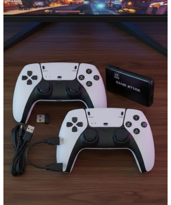 Retro Atari ve Konsol Oyunları Destekli 4K Game Stick