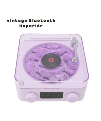 Retro Bluetooth Hoparlör MOR