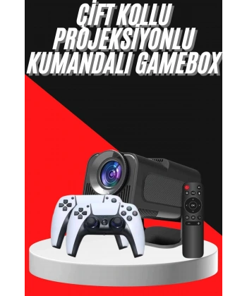 Retro Video Oyunu Konsolu Android Tv El Oyun Konsolu WIFI Taşınabilir Projeksiyon Cihazı