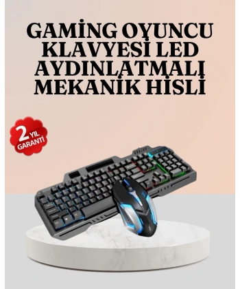 RGB Aydınlatmalı  Klavye Mouse – Mekanik Hissiyat, Maksimum Kontrol