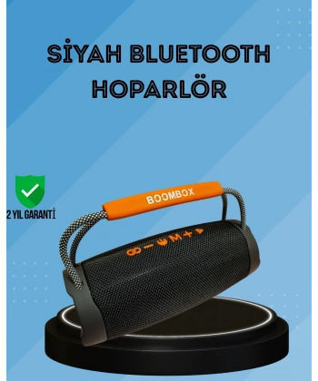 RGB Efektli Derin Baslı Kablosuz Taşınabilir Hoparlör