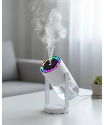 RGB Işıklı Hava Nemlendirici Ultrasonik Teknoloji ve Portatif Tasarım
