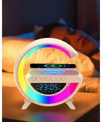 RGB Işıklı Kablosuz Hoparlör Bluetooth USB FM TF Kart Destekli