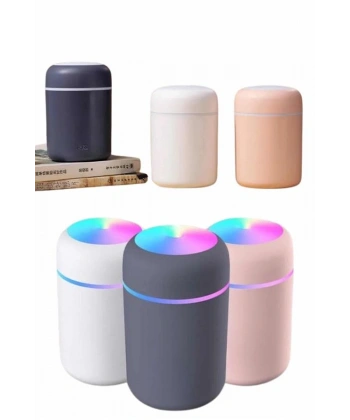 Rgb Işıklı Ulrasonik Ledli Hava Nemlendirici Buhar Makinesi Buhardanlık