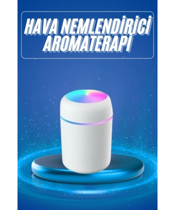 Rgb Işıklı Ulrasonik Ledli Hava Nemlendirici Buhar Makinesi Buhardanlık