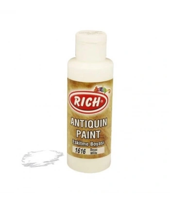 Rich 1616 Beyaz 120 ml Eskitme Ahşap Boyası
