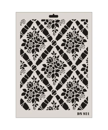 Rich Dantel Seri DN-921 Stencil 35x25 cm