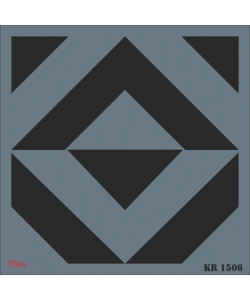 Rich KR 1506 Fayans Stencil 30X30 cm