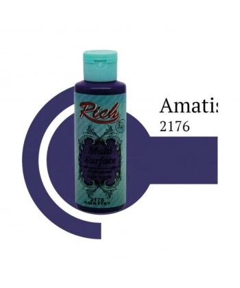 Rich Multi Surface 2176 Amatist Akrilik Boya 120 cc
