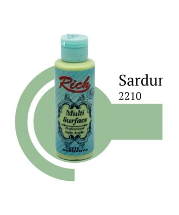 Rich Multi Surface 2210 Sardunya Akrilik Boya 130 cc