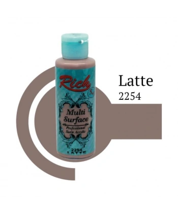 Rich Multi Surface 2254 Latte Akrilik Boya 120 cc