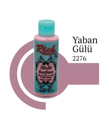 Rich Multi Surface 2276 Yaban Gülü Akrilik Boya 120 cc