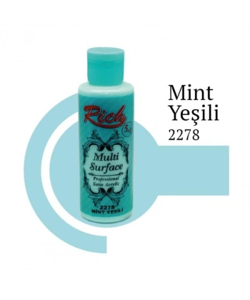 Rich Multi Surface 2278 Mint Yeşili Akrilik Boya 120 cc