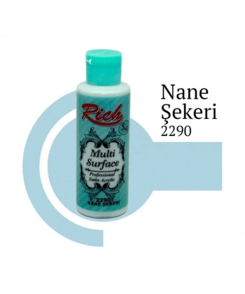 Rich Multi Surface 2290 Nane Şekeri Akrilik Boya 120 cc