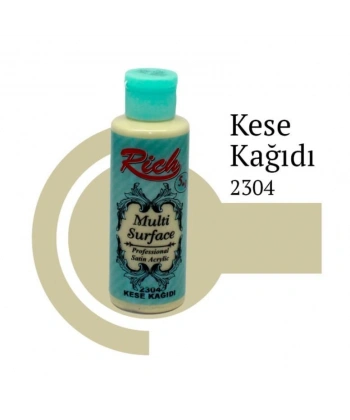 Rich Multi Surface 2304 Kese Kağıdı Akrilik Boya 120 cc