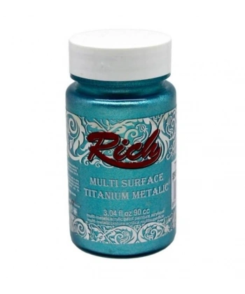 Rich Multi Surface Titanium 2574 Şeker Mavi Metalik 90 cc