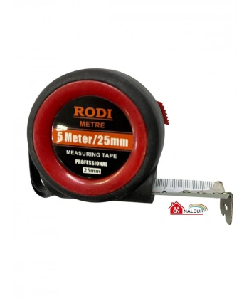 Rodi Şerit Metre 5 Metre 25 mm