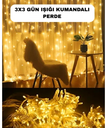 Romantik Ambiyans İçin Uzaktan Kumandalı Günışığı Peri Led