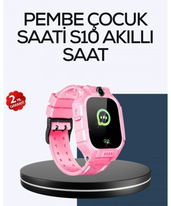 S10 Akıllı Çocuk Saati Çift Yönlü Konuşma ve SOS Fonksiyonu