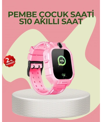 S10 Çocuk Takip Saati Güvenli Alan Uyarısı ve Sesli Mesaj