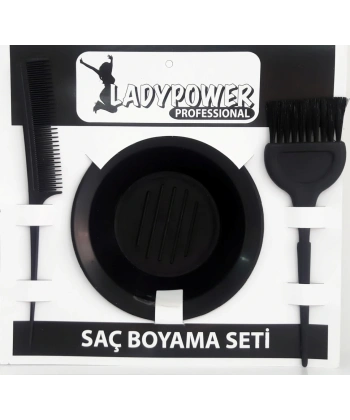 Saç Boyama Seti - Boneli