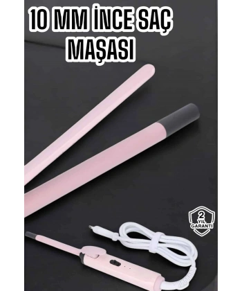 Saç Düzleştirici İnce Bukleler İyon Özelliği Taşınabilir Döner Kablo