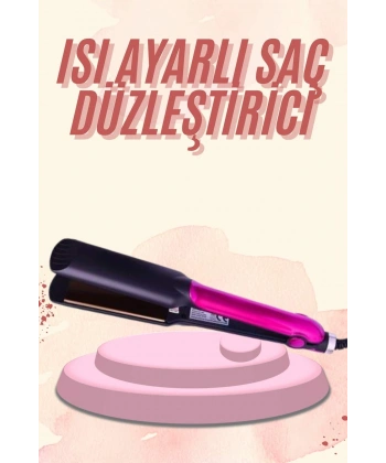 Saç Düzleştirici Seramik Kaplama Yüksek Isı Ayarlı Profesyonel 4 Kademeli 220 Decere