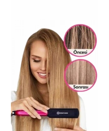 Saç Düzleştirici Seramik Kaplama Yüksek Isı Ayarlı Profesyonel 4 Kademeli 220 Decere