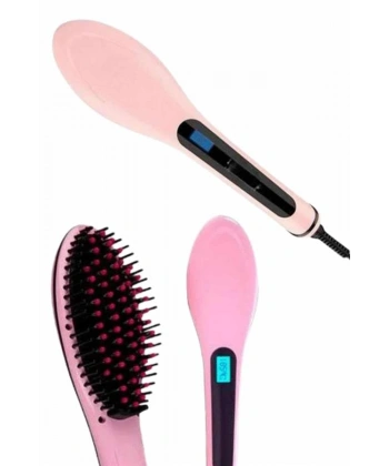 Saç Düzleştirici Tarak Dijital Göstergeli Seramik Kaplama Sıkı Dişli