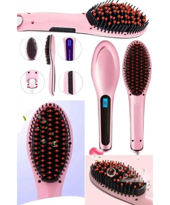 Saç Düzleştirici Tarak Isı Ayarlı Yıpranma Önleyici Düzleştirici Fön Tarak