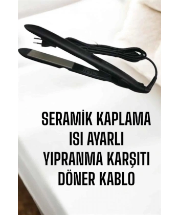 Saç Düzleştirici Yıpranma Karşıtı Keratin Bakımı Seramik Kaplama