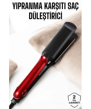 Saç Düzleştirici Yüksek Isı Ayarlı Seramik Kaplama