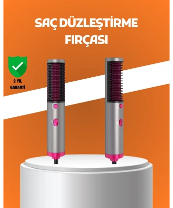 Saç Düzleştirme ve Hacimlendirme Fonksiyonlu Fırça