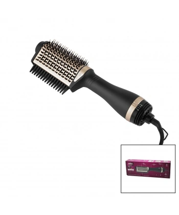 SAÇ KURUTMA - ŞEKİL MAKİNESİ 3 KADEME ISI AYARI 360 DERECE DÖNEN KABLO SERAMİK KAPLAMA FIRÇA 1200W SHD-1731