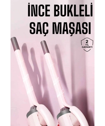 Saç Maşası 10MM İnce Bukle Taşınabilir Saç Kıvırma Çubuğu