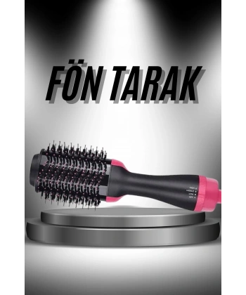 Saç Şekillendirici Ve Saç Düzleştirici Fön Tarağı Tarak Fırça 1200w Saç Kurutma