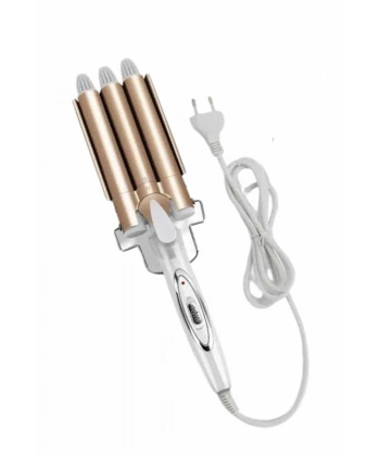 Saç Şekillendirici Wag Maşa Üçlü Yüksek Isı Ayarlı Seramik Kaplama