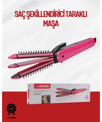 Saçı Sabitleyen Çok Fonksiyonlu Saç Maşası