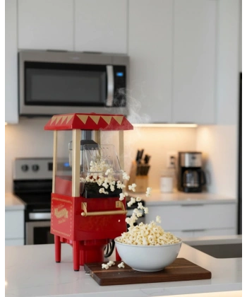 Sağlıklı Atıştırmalıklar İçin Yağsız Popcorn Makinesi