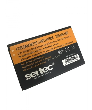 SERTEC - Samsung GALAXY NOTE 3 NEO / N7505 Uyumlu Batarya