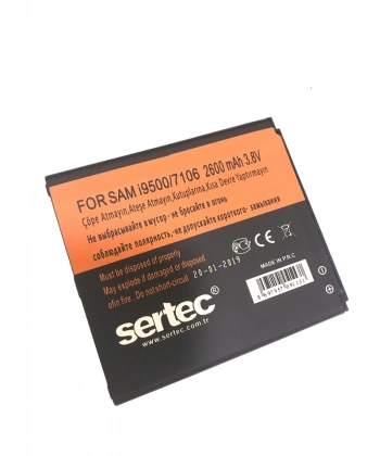 SERTEC - Samsung GALAXY S4 i9500 / 7106 Uyumlu Batarya