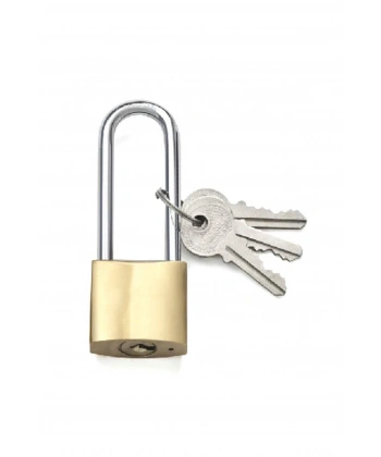 Sarı Uzun Asma Kilit 50 mm