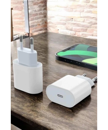 Şarj Aleti İOS 15/15 Pro Max Uyumlu Şarj Adaptörü ve Kablosu