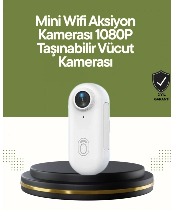 Şarj Edilebilir Uzun Ömürlü Mini Spor Kamera Full HD