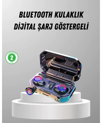 Şarj Kutulu Kablosuz Kulaklık Ergonomik Spor Seyahat Uyumlu Uzun Kullanım